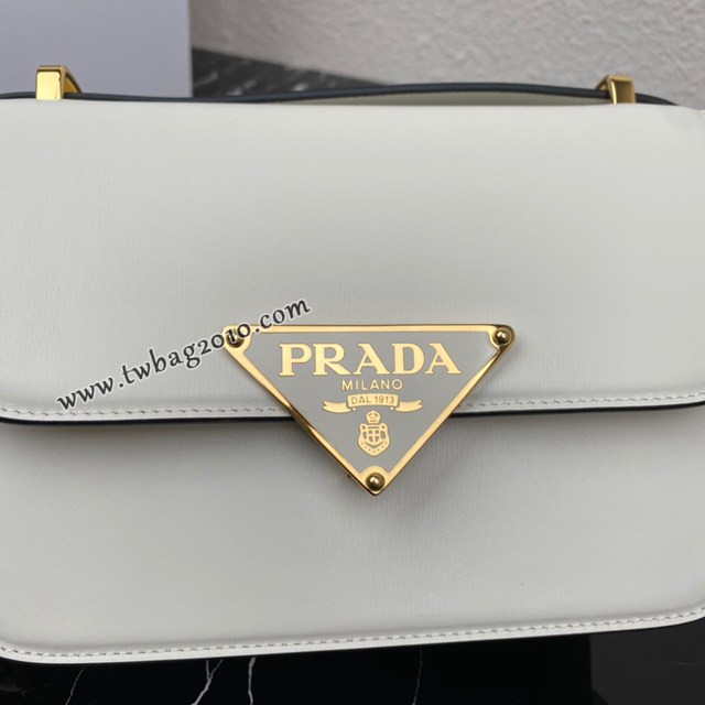 Prada專櫃新款空姐包1BD320 普拉達平紋牛皮單肩斜挎女包 csp1729